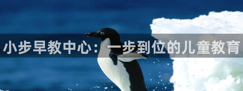 恒行娱乐热74ooo5主宰:小步早教中心:一步到位的儿童教育