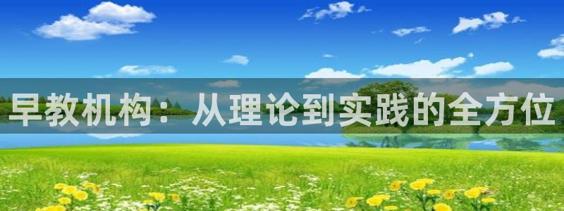 恒行娱乐蜗74ooo5指磁：早教机构：从理论到实践的全方位