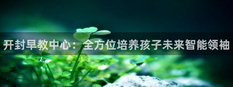 恒行娱乐掏沂74ooo5弛：开封早教中心：全方位培养孩子未来智能领袖