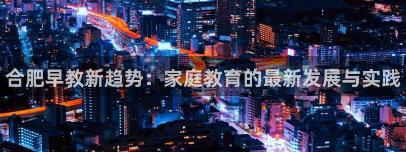 恒在5行中代表什么数字：合肥早教新趋势：家庭教育的最新发展与实践