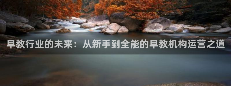 恒行娱乐招收点赞5ll533主管：早教行业的未来：从新手到全能的早教机构运营之道