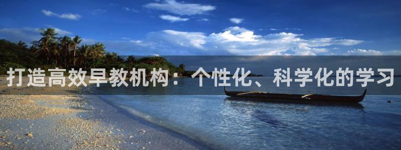恒行开户全2O5o5O：打造高效早教机构：个性化、科学化的学习