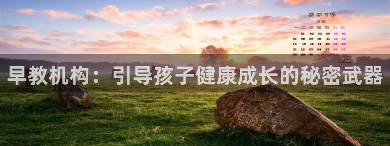 恒行娱乐寻问74 5：早教机构：引导孩子健康成长的秘密武器