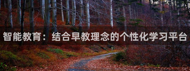 恒行娱乐河沂74ooo5程：智能教育：结合早教理念的个性化学习平台