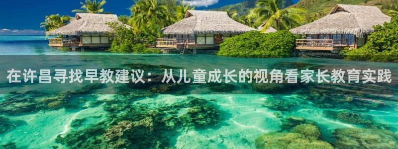 恒行注册全2O5O5O：在许昌寻找早教建议：从儿童成长的视角看家长教育实践