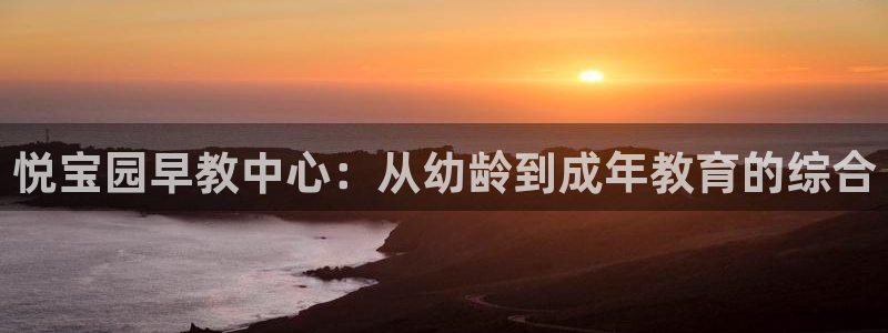 恒行开户全2O5o5O：悦宝园早教中心：从幼龄到成年教育的综合