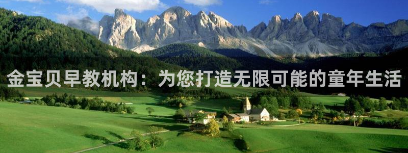 恒行娱乐卫74OOO5：金宝贝早教机构：为您打造无限可能的童年生活