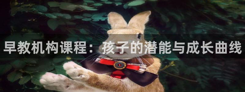 恒行主管招收 6ll5l出奇：早教机构课程：孩子的潜能与成长曲线